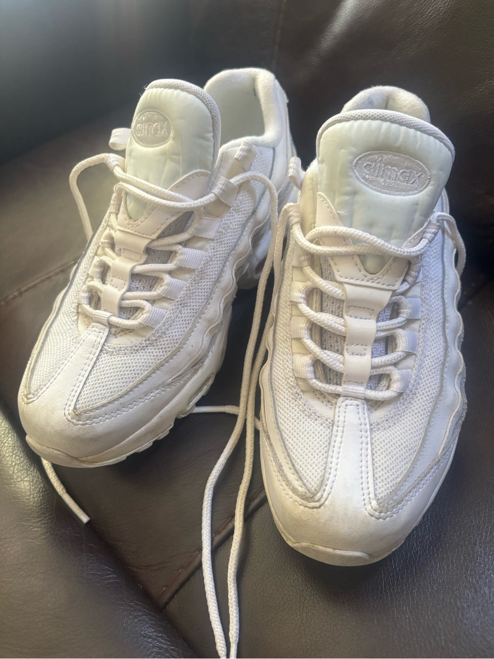 Nike Air Max 95 Recraft Triple White (GS)